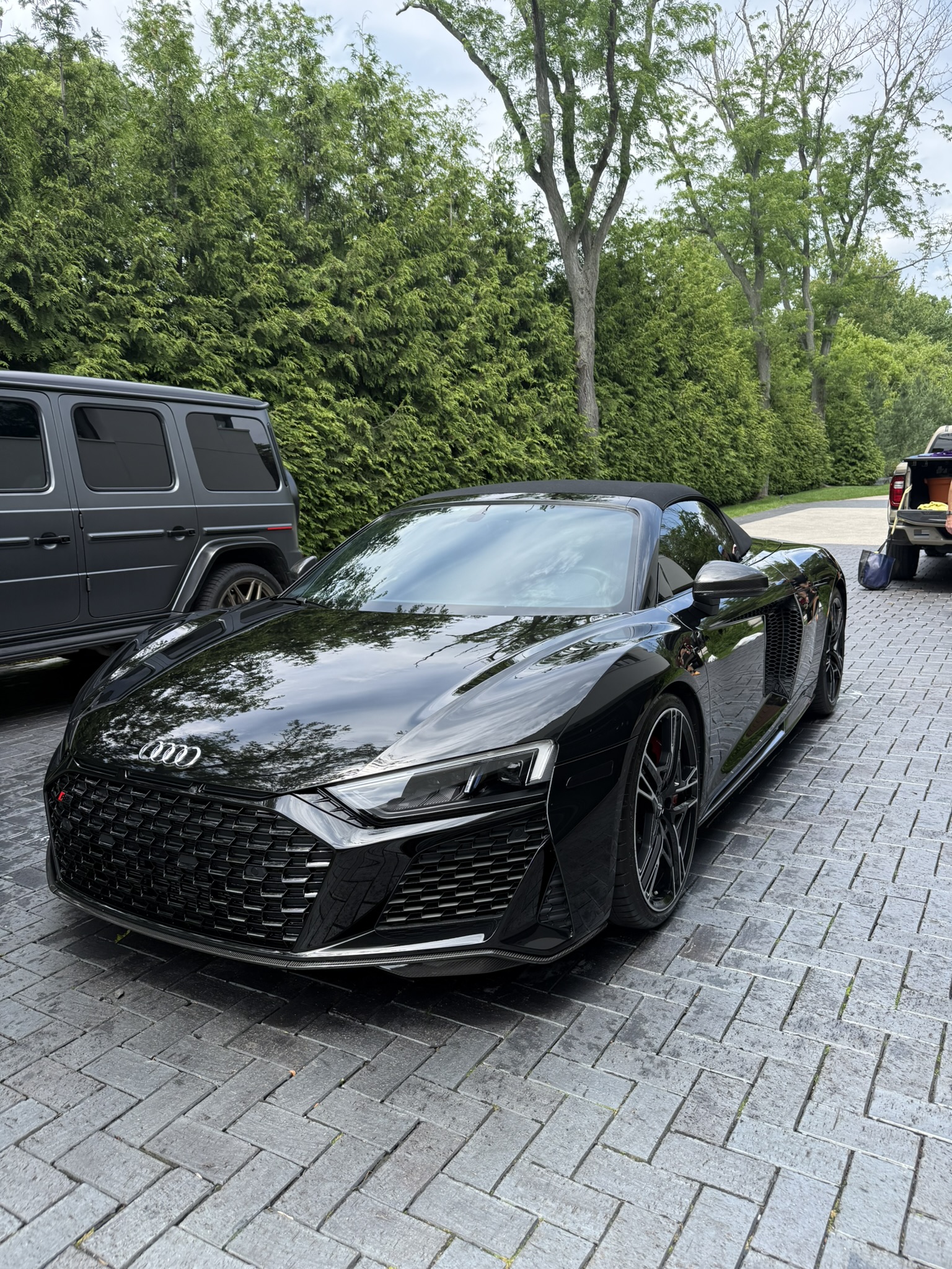 Ceramic coated Audi R8